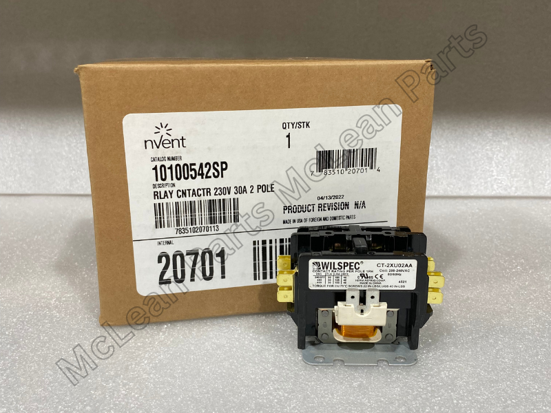 nVent 10100542SP Relay / Contactor 230VAC 30A